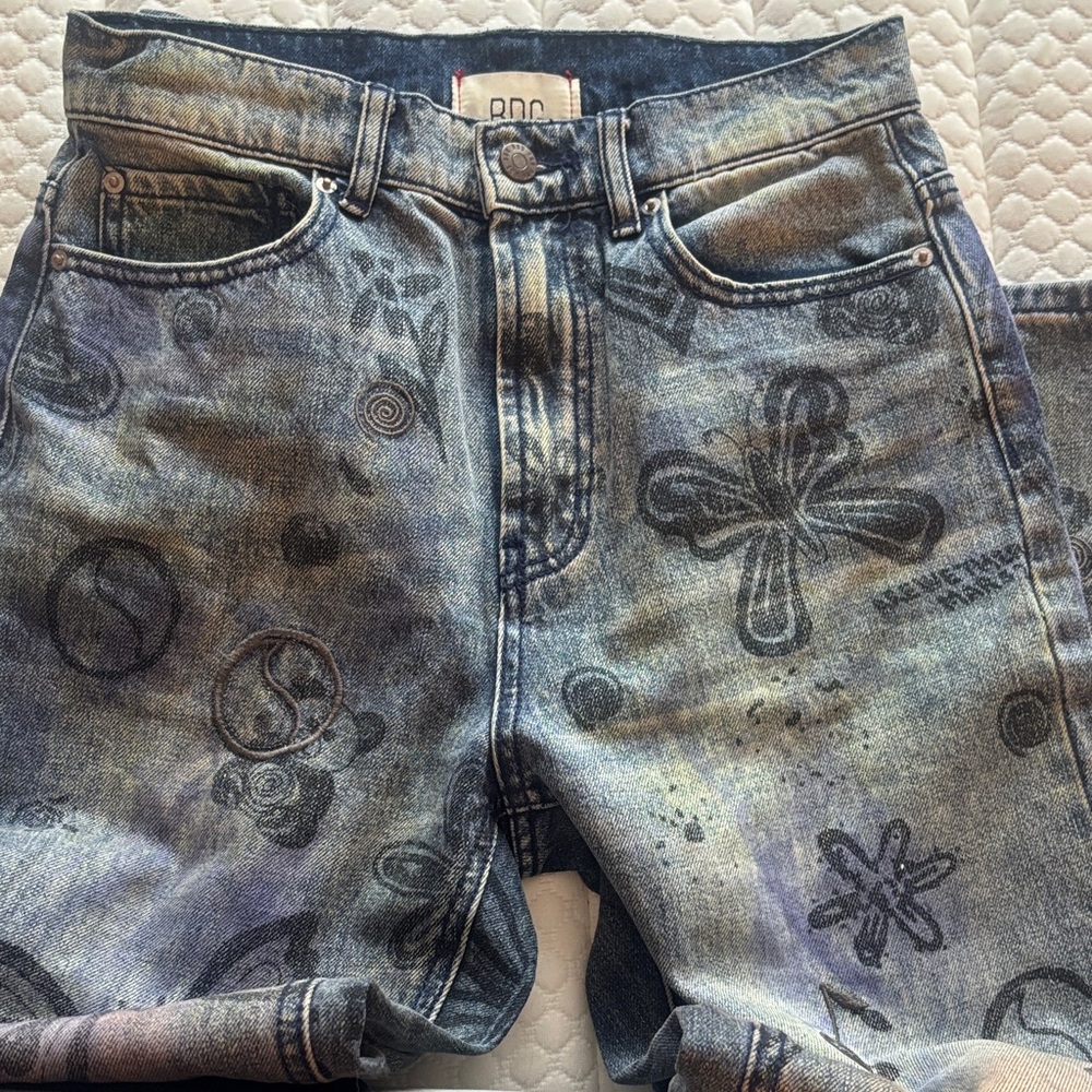 BDG Denim Jeans with Decorative Accents